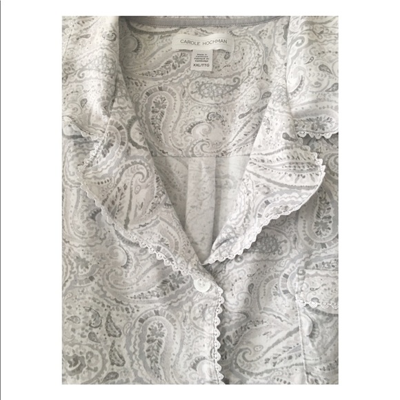 🔺SOLD🔺 Carol Hochman Paisley Pyjama Set - Picture 7 of 8